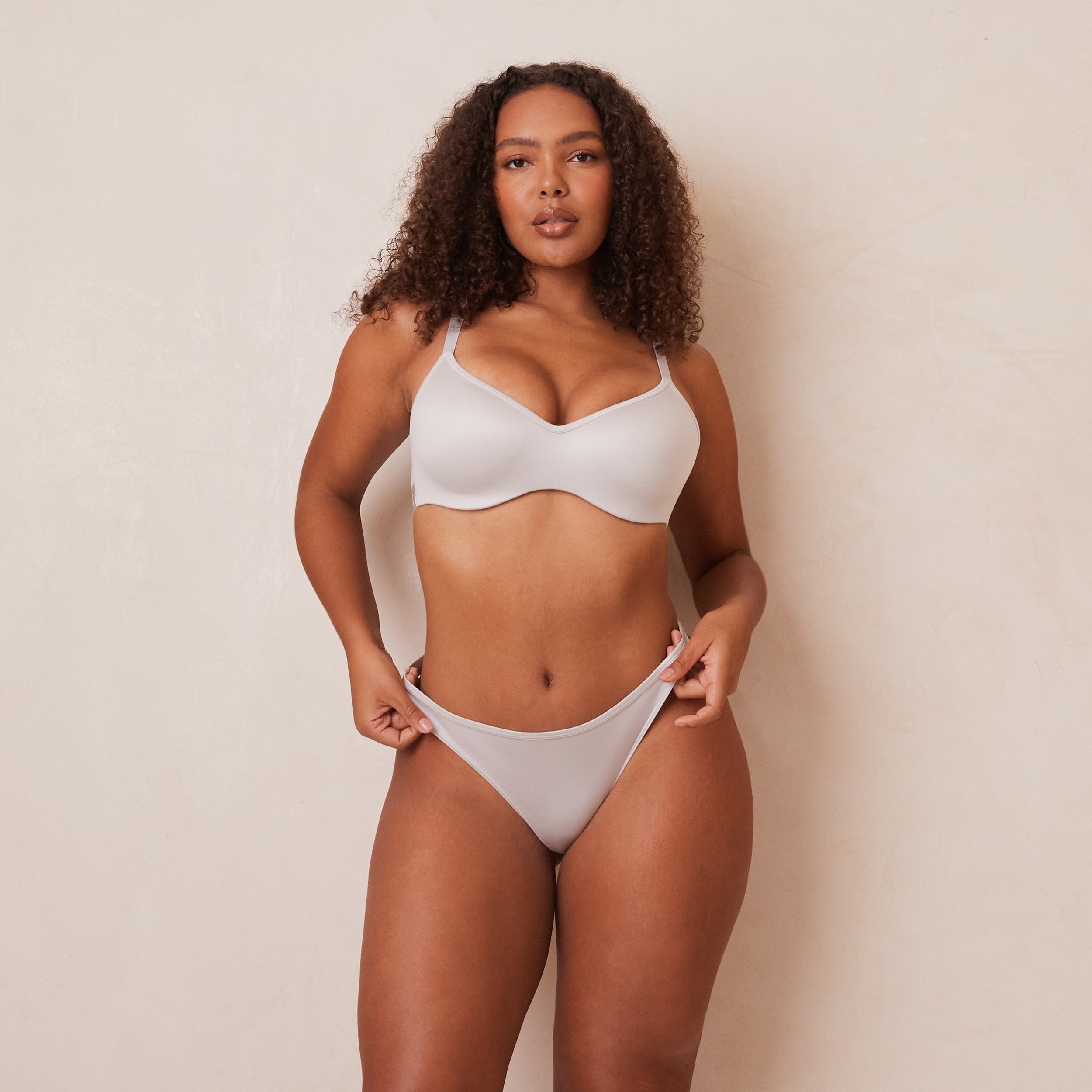 Sleek Mindful Light Push-Up Bra - Frost